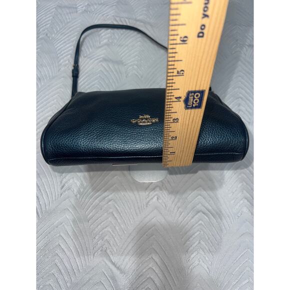 Coach Metallic Blue Crossbody & Glitter Tri-Fold Wallet – 2 Purses Set. Sale!! - Picture 6 of 10